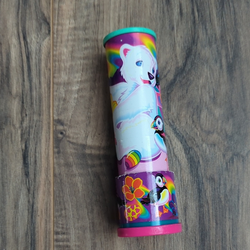 Vintage Lisa Frank Polar Bear Colorful Kaleidoscope Toy for Kids